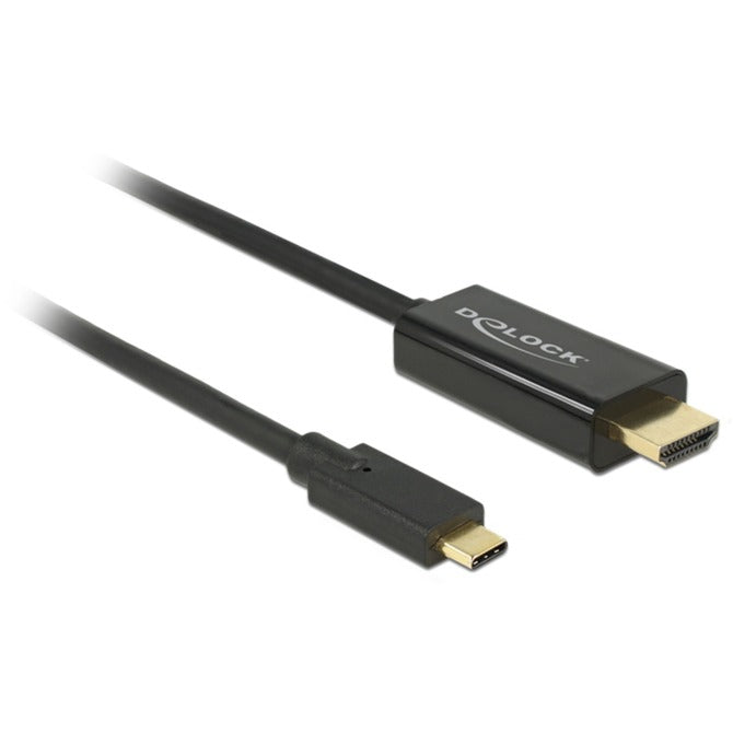 Load image into Gallery viewer, Delock usb-c (male) > hdmi (male) (dp alt mode) kabel (zwart, 3 meter, 4k 30 hz)
