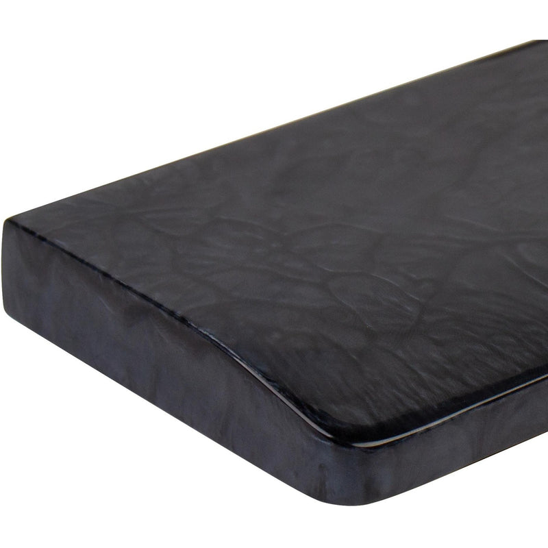 Load image into Gallery viewer, Keychron q1 q2 resin palm rest polssteun (zwart, 75%)
