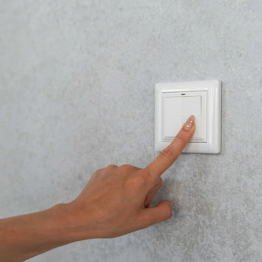 Shelly blu wall switch 4 (without adapter and frame) schakelaar (wit, bluetooth 4.2)