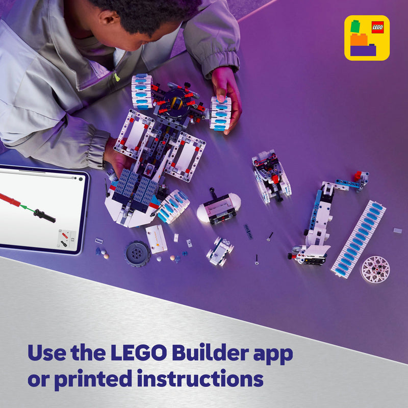 Load image into Gallery viewer, Lego technic 42211 lunar outpost maanrover ruimtevoertuig
