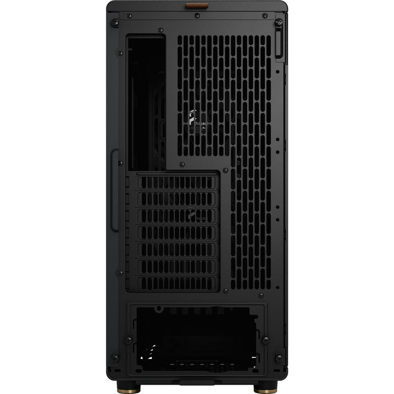 Load image into Gallery viewer, Fractal design north midi tower behuizing (zwart houtkleur | 2x usb-a | 1x usb-c)
