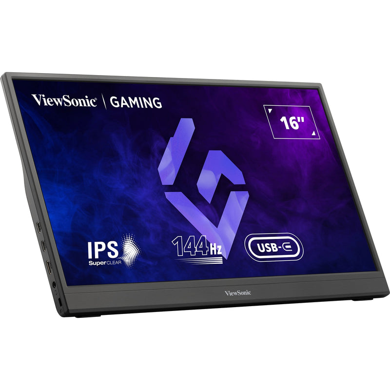 Load image into Gallery viewer, Viewsonic vx1654 draagbare gaming monitor 16 (zwart, 1x micro-hdmi, usb-c, sound, 144 hz)
