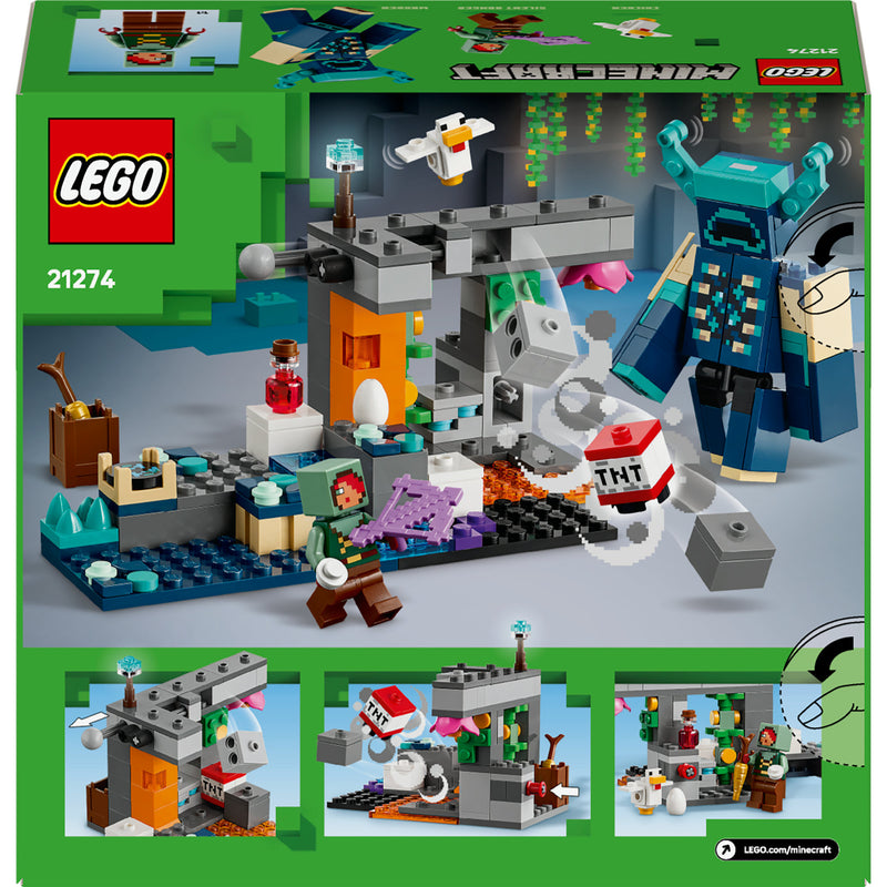 Load image into Gallery viewer, Lego minecraft 21274 de ontmoeting met de opzichter

