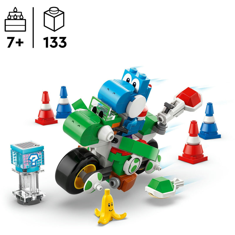 ギャラリービューアに画像をロードする, Lego super mario - mario kart - yoshi-crosser constructiespeelgoed (72031)
