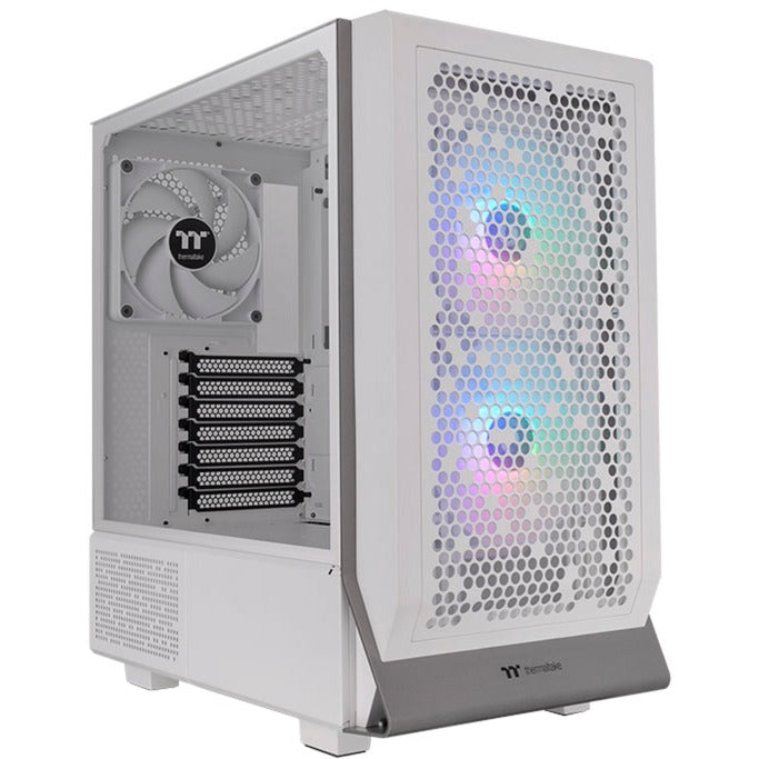 Load image into Gallery viewer, Thermaltake ceres 300 tg argb snow midi tower behuizing (wit | 2x usb-a | 1x usb-c | rgb | tempered glass)

