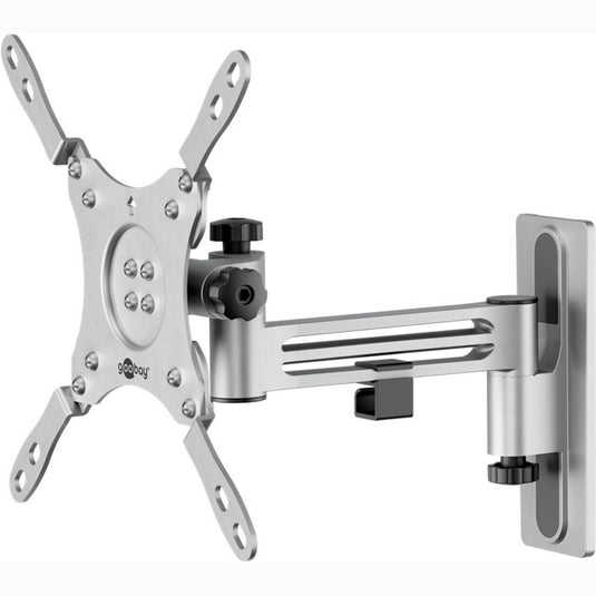Goobay tv wall mount caravan fullmotion (m), 13 to 43 inch wandmontage (zilver)