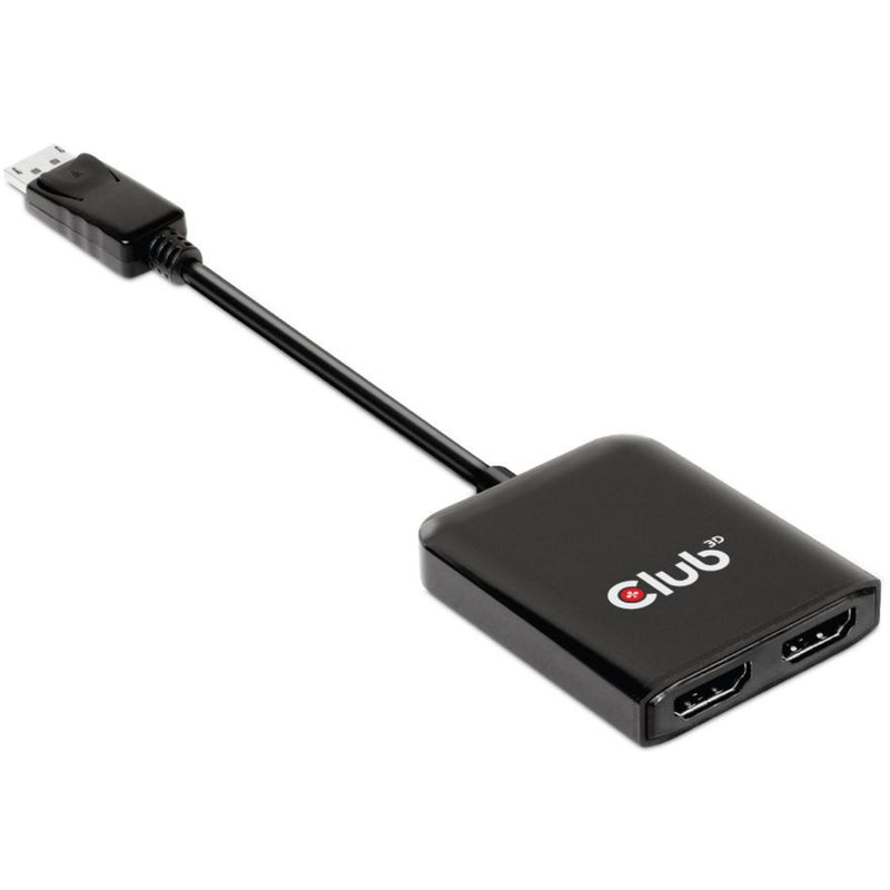 Chargez l'image dans la visionneuse de la galerie, Club 3d displayport 1.4 naar 2x hdmi hub (zwart)

