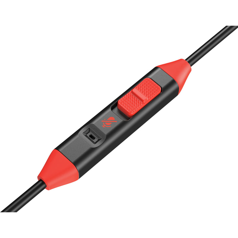 Chargez l'image dans la visionneuse de la galerie, Powera bedrade oordopjes voor nintendo switch 2 in-ear (zwart rood, nintendo switch 2, nintendo switch, nintendo switch - oled model, nintendo switch lite)
