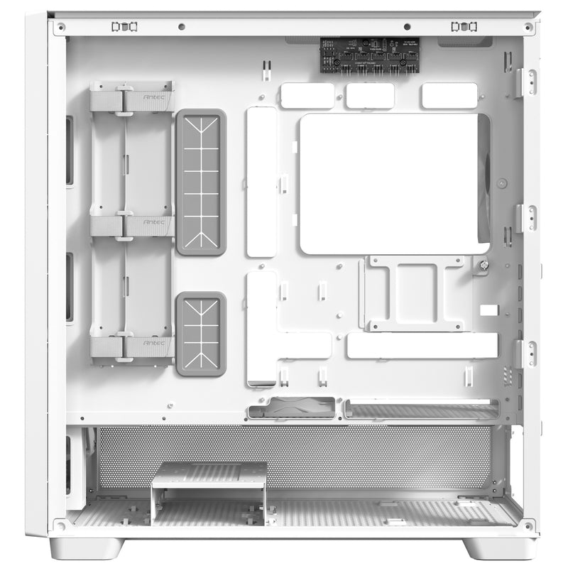 Afbeelding laden in galerijviewer, Antec flux midi tower behuizing (wit | 2x usb-a | 1x usb-c | tempered glass)
