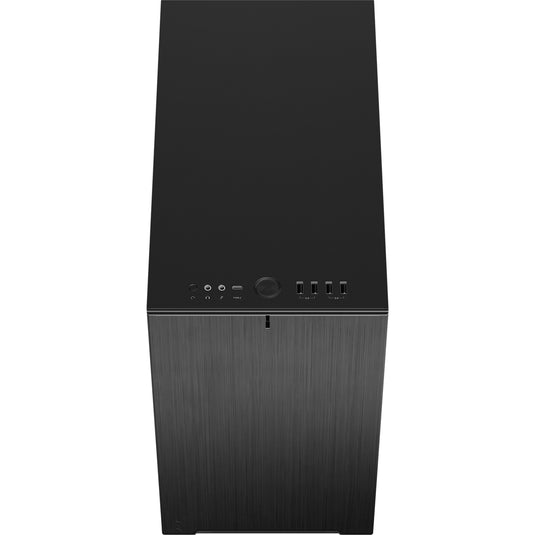 Fractal design define 7 nano black tg light tint midi tower behuizing (zwart | 4x usb-a | 1x usb-c | window)
