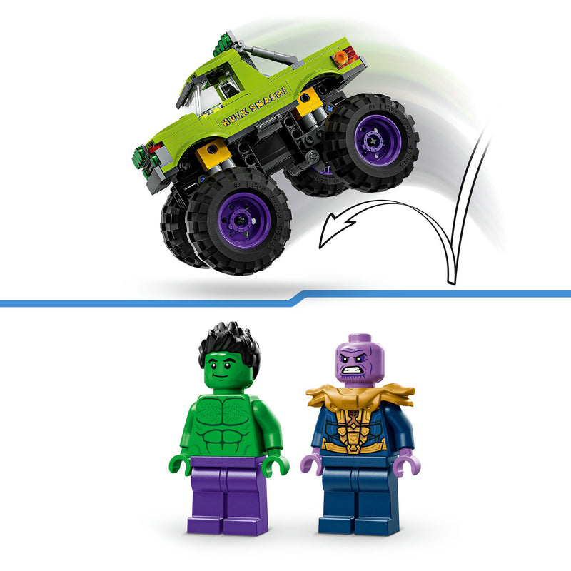 Afbeelding laden in galerijviewer, Lego marvel de hulk truck vs. thanos - superhelden speelgoed - 76312
