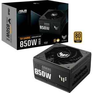 Asus tuf gaming gold modulaire 850 watt voeding (zwart, 1x 12v-2x6, 3x pcie)