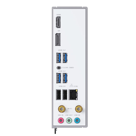 Maxsun ms-esport b850m wifi ice socket am5 moederbord (wit, raid, gb-lan, wlan, bt, sound, µatx)