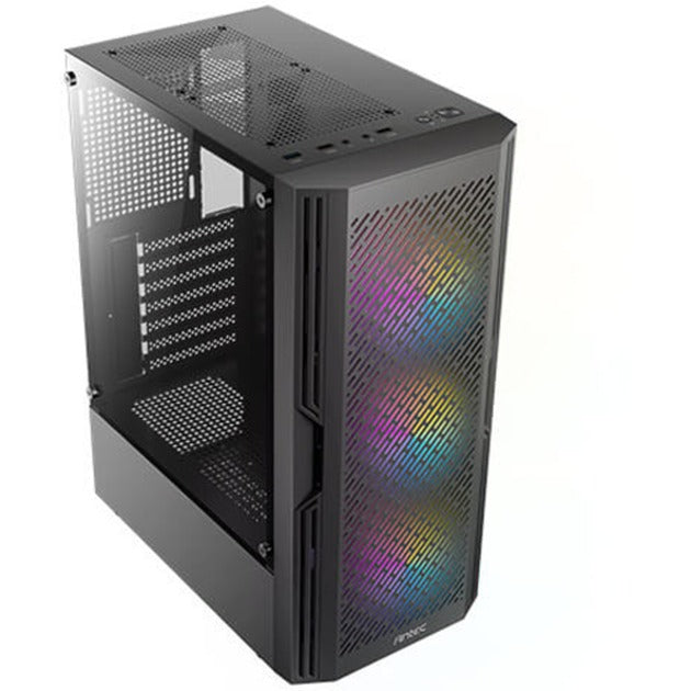 Load image into Gallery viewer, Antec ax20 midi tower behuizing (zwart | 3x usb-a | tempered glass)

