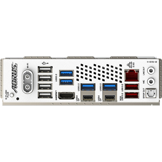 Gigabyte x870 aorus elite wifi7 ice socket am5 moederbord (zilver, raid, 2,5gb-lan, wi-fi 7, bt, sound, atx)