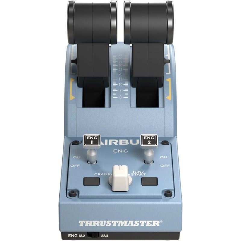 Load image into Gallery viewer, Thrustmaster tca quadrant airbus edition gaming gasregelaar (blauwgrijs zwart, pc)
