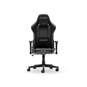 Dxracer prince l black pvc leather gamestoel (zwart)