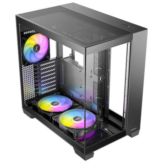 Load image into Gallery viewer, Antec c8 argb midi tower behuizing (zwart | 2x usb-a | 1x usb-c | tempered glass)
