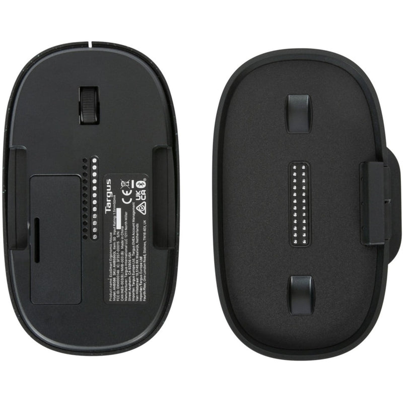 Load image into Gallery viewer, Targus ergoflip ecosmart mouse (zwart, 4000 dpi, bluetooth 5.0 low energy)
