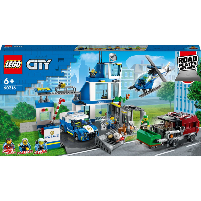 Afbeelding laden in galerijviewer, Lego city politiestation - 60316
