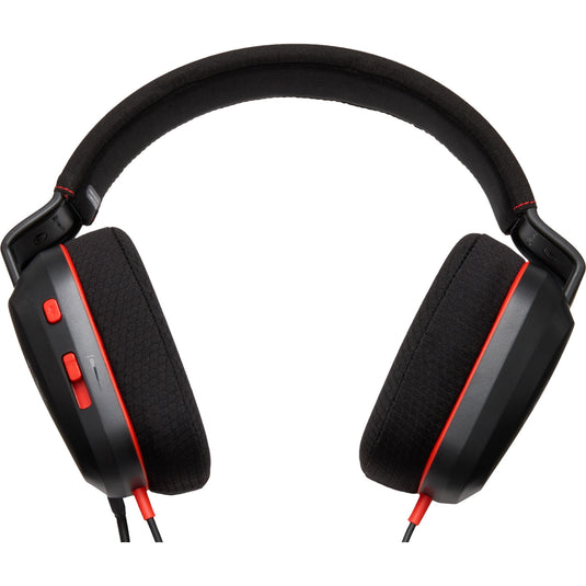 Powera bedrade stereoheadset voor nintendo switch 2 over-ear gaming headset (zwart rood, nintendo switch 2, nintendo switch – oled model, nintendo switch, nintendo switch lite)