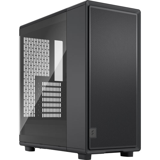 Fractal design epoch midi tower behuizing (zwart | 2x usb-a | 1x usb-c | tempered glass)