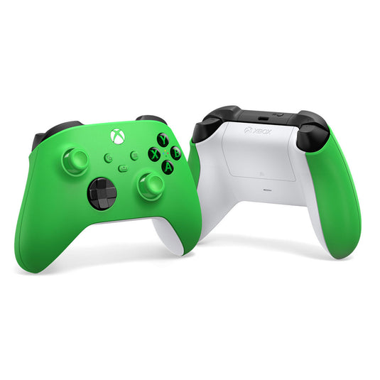 Microsoft xbox wireless controller - velocity green (groen, bluetooth)