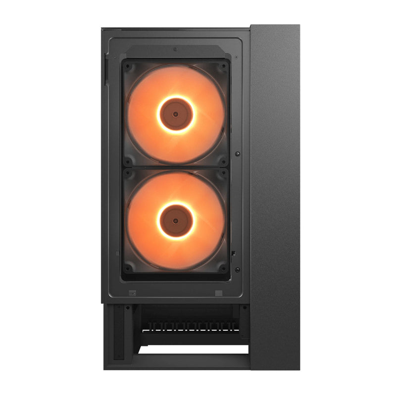Load image into Gallery viewer, Cougar omnyx midi tower behuizing (zwart | 4x usb-a | 2x usb-c | tempered glass)
