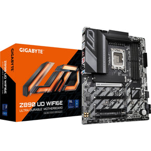 Gigabyte z890 ud wifi6e socket 1851 moederbord (raid, 2.5gb-lan, wi-fi 6e, bt, sound, atx)
