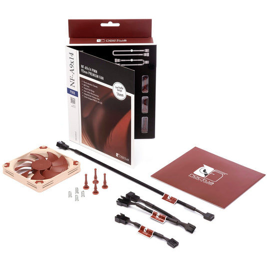 Noctua nf-a9x14 case fan (bruin, 92 x 92 x 14 mm, pwm)