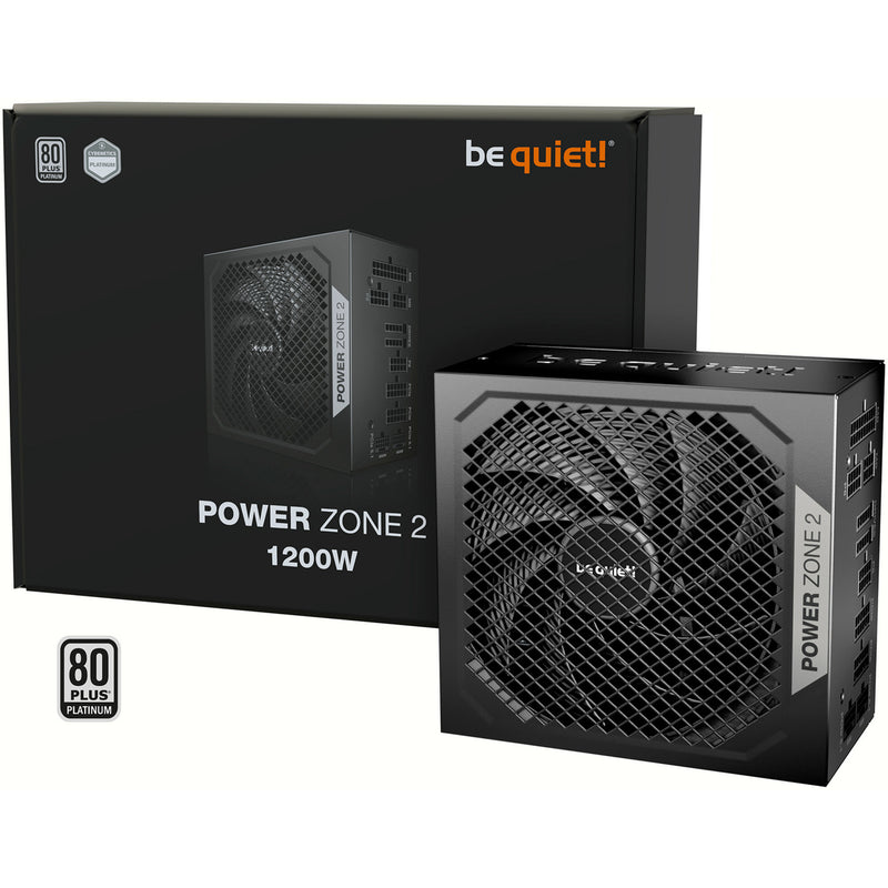 Load image into Gallery viewer, Be quiet! power zone 2 modulaire 1200 watt voeding (zwart, 1x 12v-2x6, 3x pcie)

