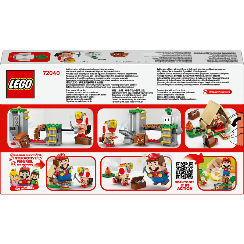 Afbeelding laden in galerijviewer, Lego super mario 72040 toad-baas kampeerplaats
