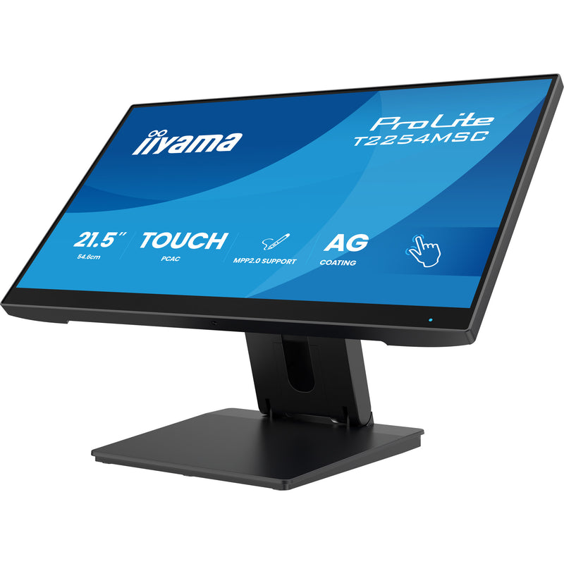 Load image into Gallery viewer, Iiyama prolite t2254msc-b2ag 21.5 touchscreen monitor (zwart, hdmi, displayport, vga, 2x usb-a, usb-b)
