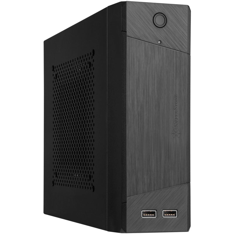Laden Sie das Bild in Galerie -Viewer, Silverstone sst-ml10b htpc behuizing (zwart | 2x usb-a)
