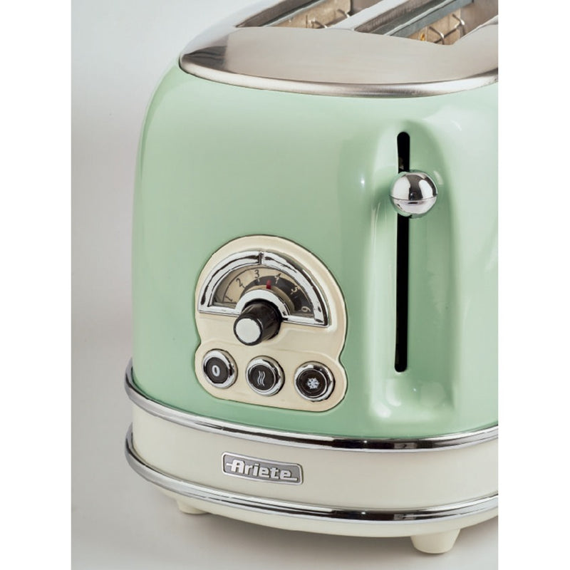 Load image into Gallery viewer, Ariete vintage broodrooster 0155 14 (lichtgroen)
