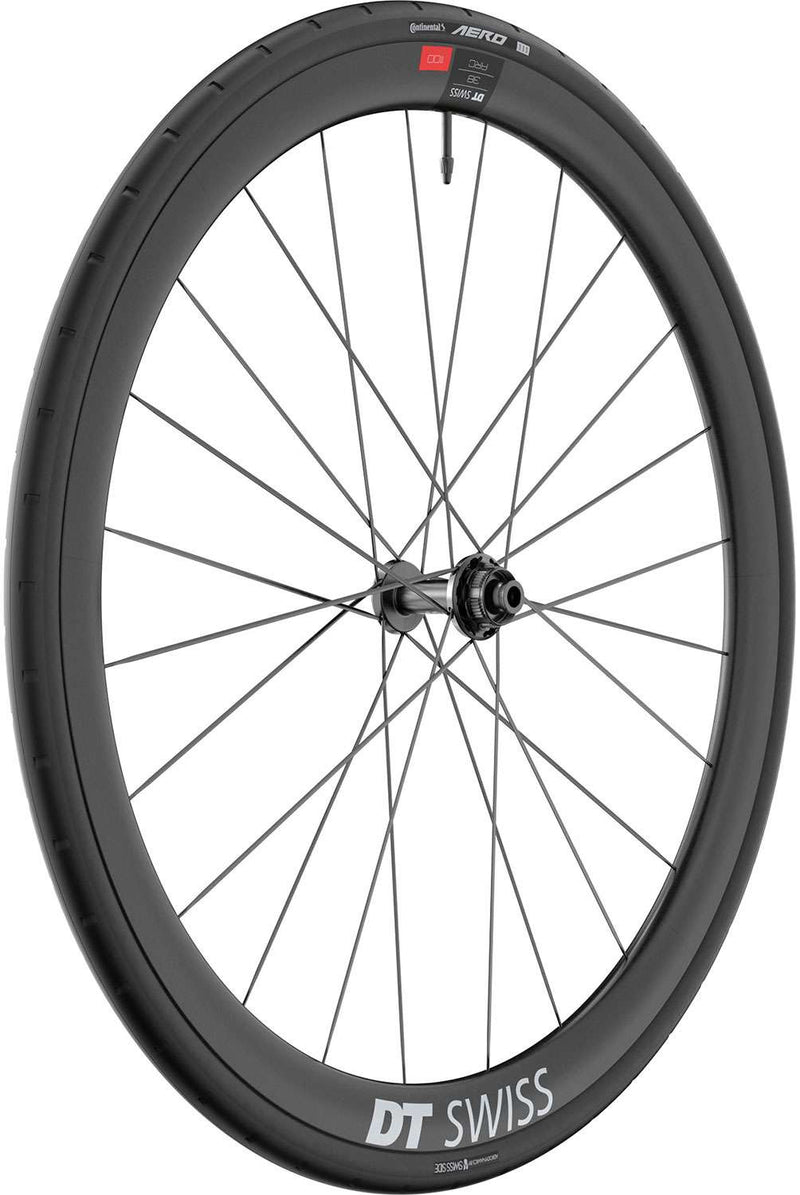 Load image into Gallery viewer, Dt swiss arc 1100 dicut® wts 38 disc cl carbon front wheel
