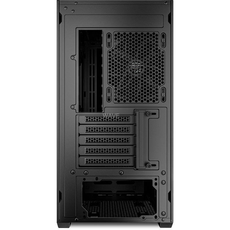 Load image into Gallery viewer, Sharkoon mk3 mini tower behuizing (zwart | 2x usb-a | 1x usb-c)

