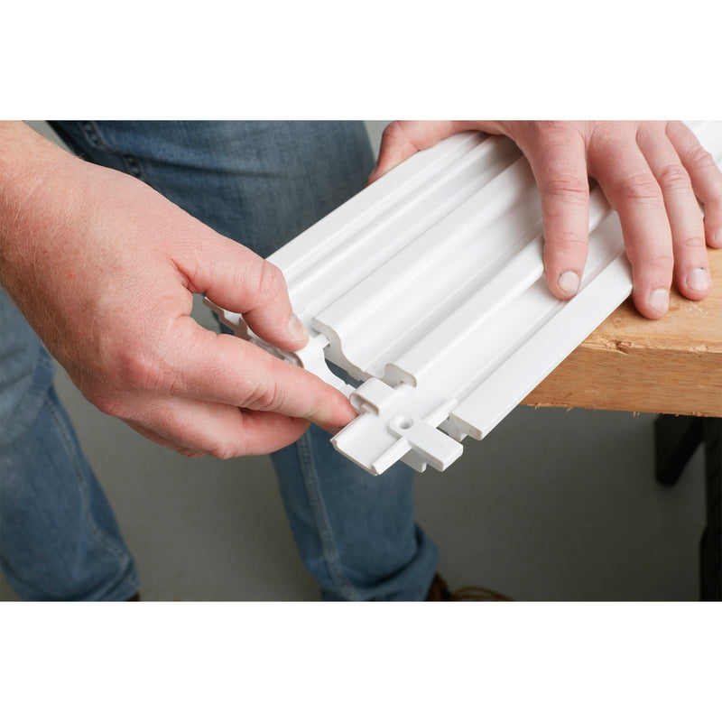 Load image into Gallery viewer, Stanley track wall - connector, 4 stuks koppeling
