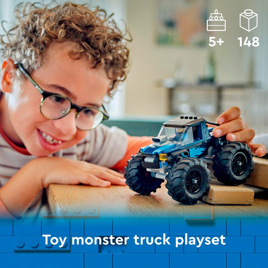 Lego city blauwe monstertruck - 60402