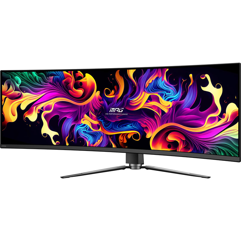 Load image into Gallery viewer, Msi mpg 491cqp qd-oled 49 curved ultrawide gaming monitor (zwart, 2x hdmi, displayport, 2x usb-a, usb-b, usb-c, 144 hz)
