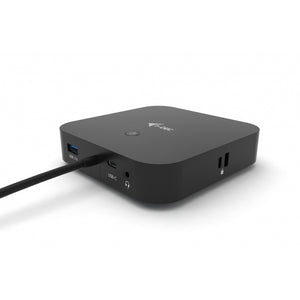 I-tec usb-c hdmi dp docking station with power delivery 65w + universal charger 77 w (zwart)