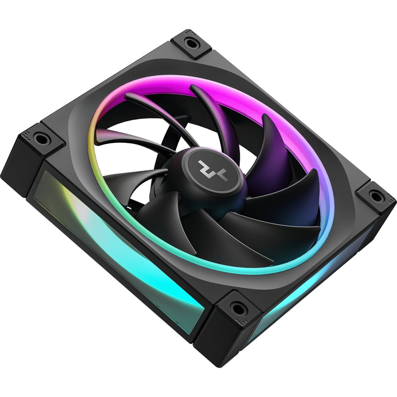 Chargez l'image dans la visionneuse de la galerie, Deepcool fl12 rgb case fan (zwart, 120 x 120 x 25 mm, pwm)
