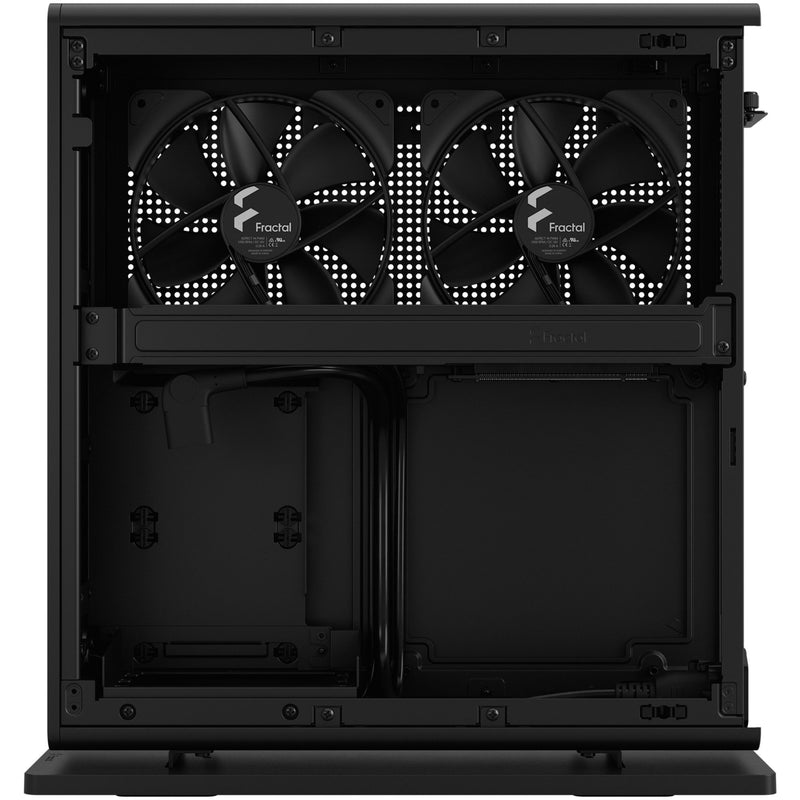 Load image into Gallery viewer, Fractal design ridge black mini tower behuizing (zwart | 2x usb-a | 1x usb-c)
