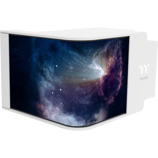 Thermaltake magcurve 360 ultra argb sync aio liquid cooler - snow edition waterkoeling (wit)