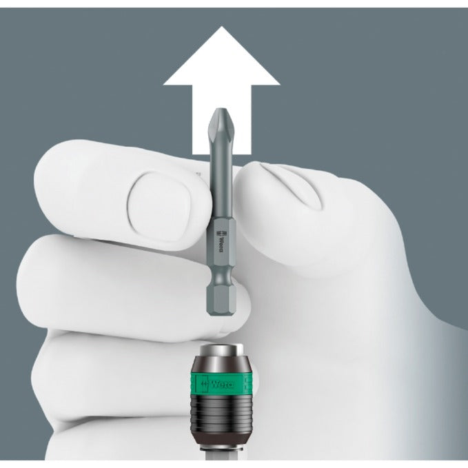 Load image into Gallery viewer, Wera bit-safe 61 universal 1, 61‑delig bitset (zwart groen)
