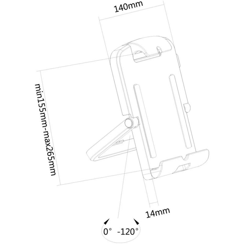 Load image into Gallery viewer, Neomounts tablet-un200white tablet steun standaard (wit)

