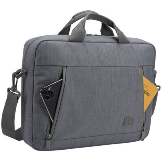 Case logic huxton attaché 14 laptoptas (grijs)