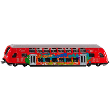 Siku super - dubbeldekker trein modelvoertuig (schaal 1:87)