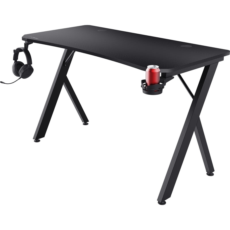 Chargez l'image dans la visionneuse de la galerie, Trust gxt 712 dynamus gamingtafel gaming desk (zwart)
