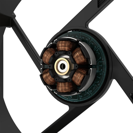 Asus proart pf120 fan - triple pack case fans (zwart, 3 stuks, 120 x 120 x 28 mm, 3 stuks)